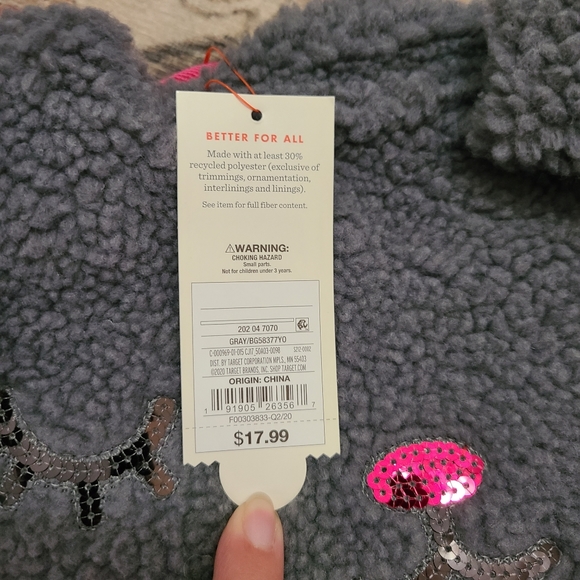 Girl's Cat Backpack - Cat & Jack - Picture 3 of 3